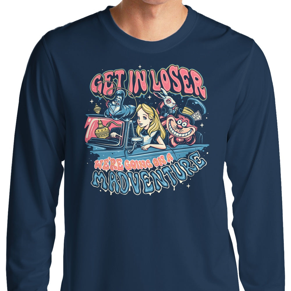 Momma Gorilla's Madventure Long Sleeve Crewneck T-Shirt in S to 4XL Sizes