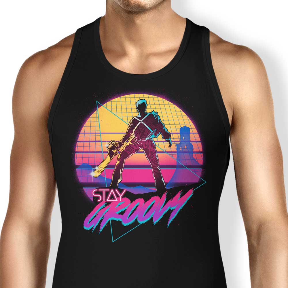 Stay in the Groovy Vibe - Stylish Women's Tank Top