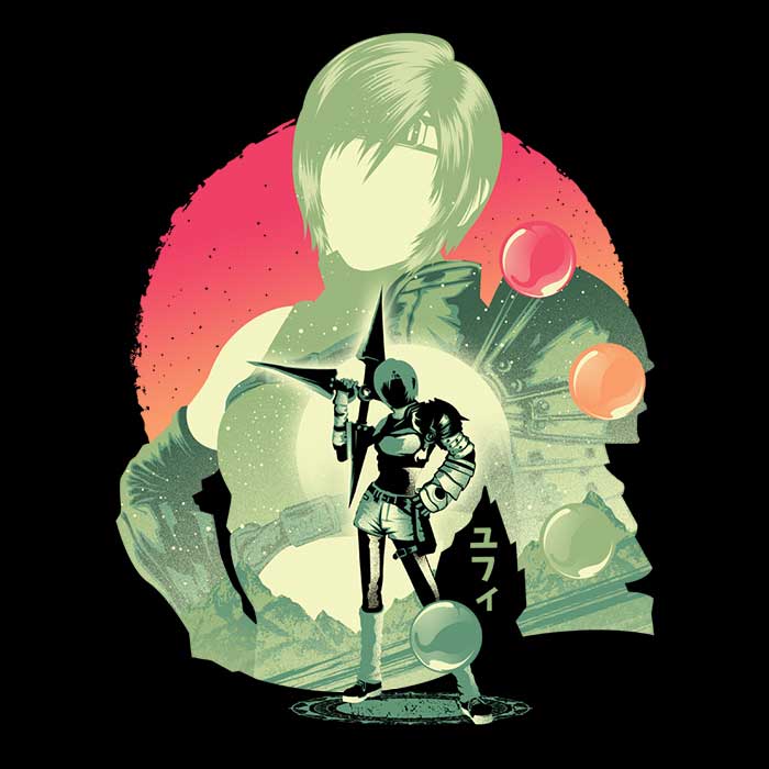 Hypertwenty's Ninja Materia Hunter Long Sleeve Comfortable T-Shirt