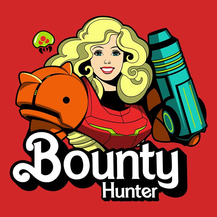 JayHai's Toy Space Hunter Long Sleeve Crewneck T - Shirt in S - 4XL Sizes