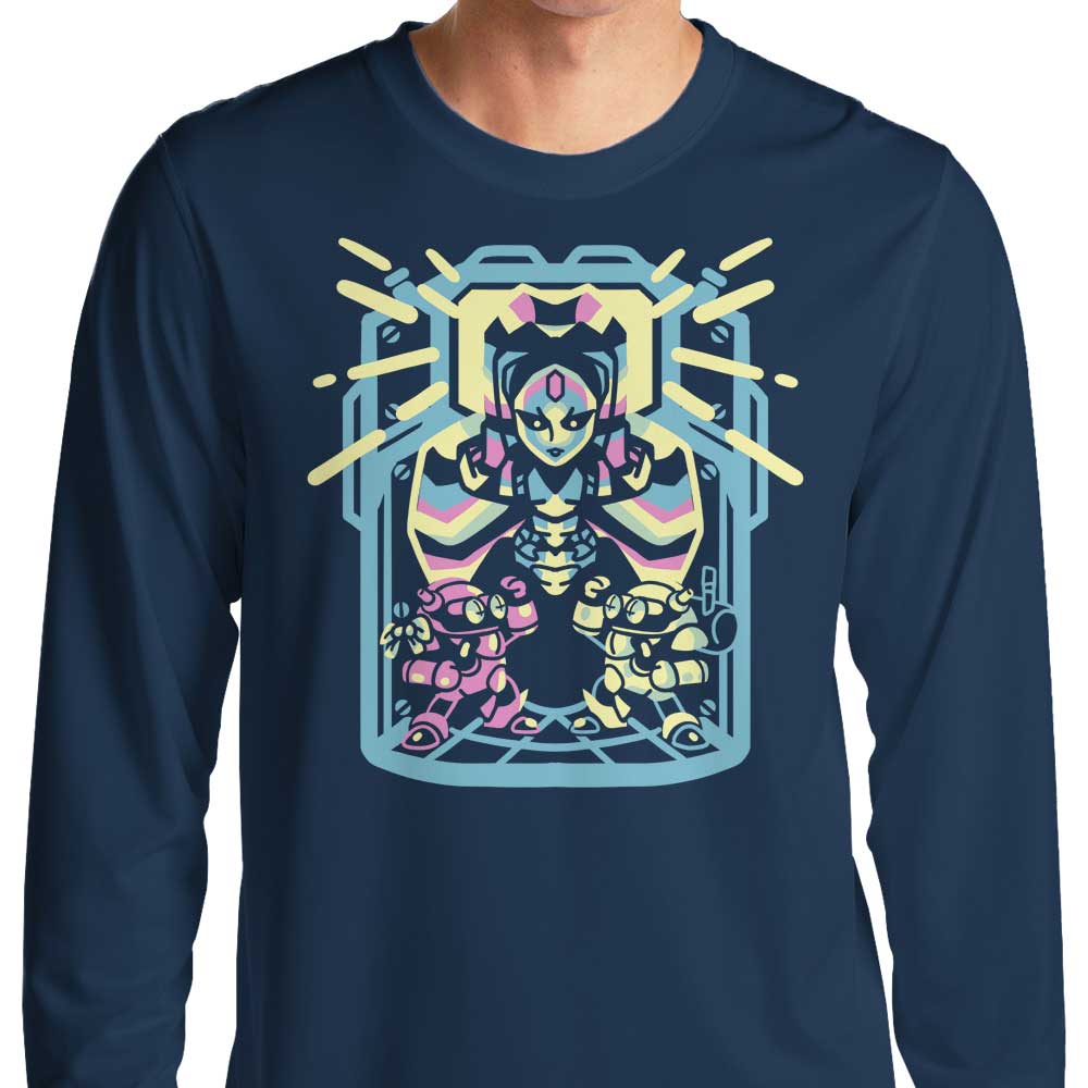 Mother of Creation Long Sleeve Crewneck T-Shirt by Sketchdemao
