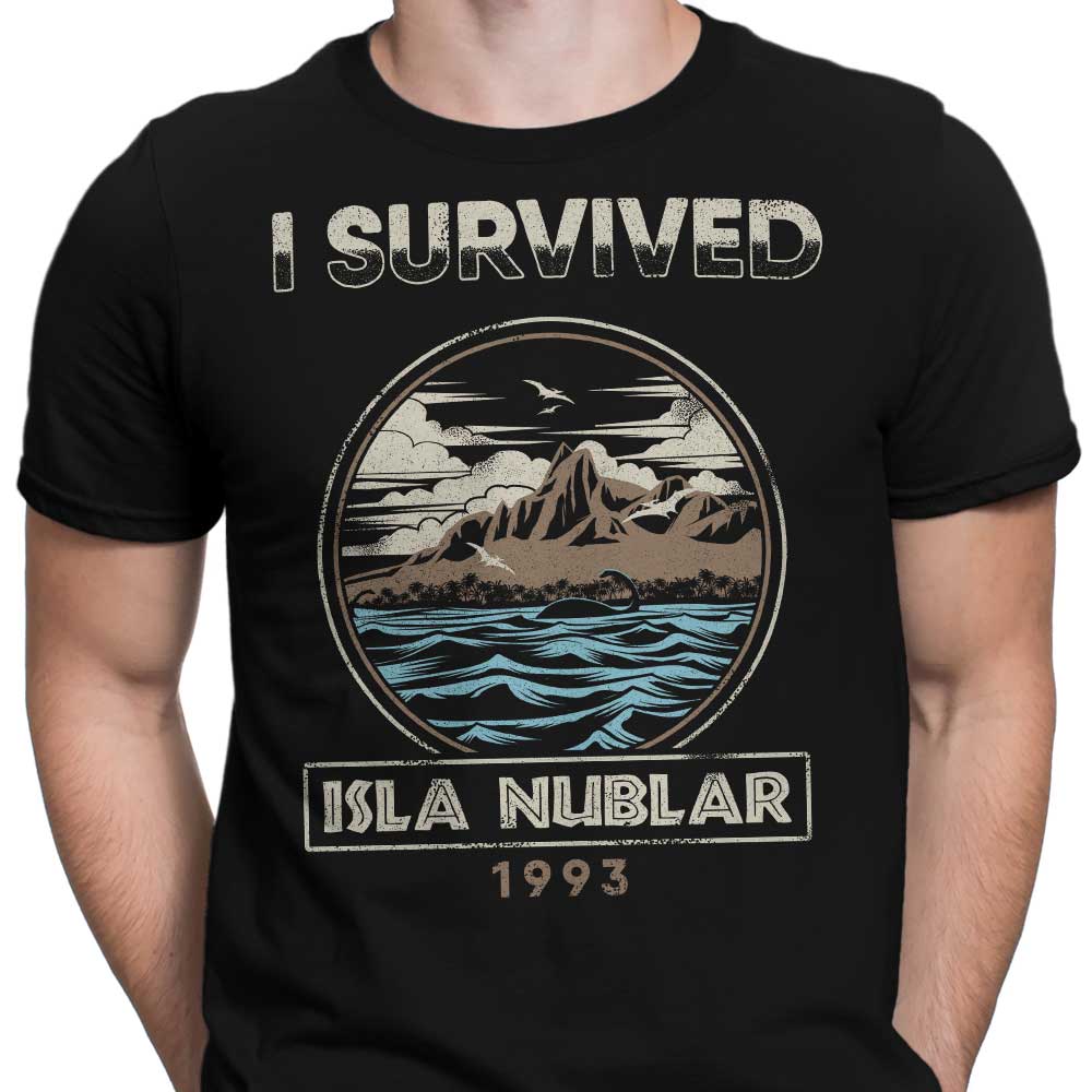 Men's 'I Survived Isla Nublar' Apparel Collection