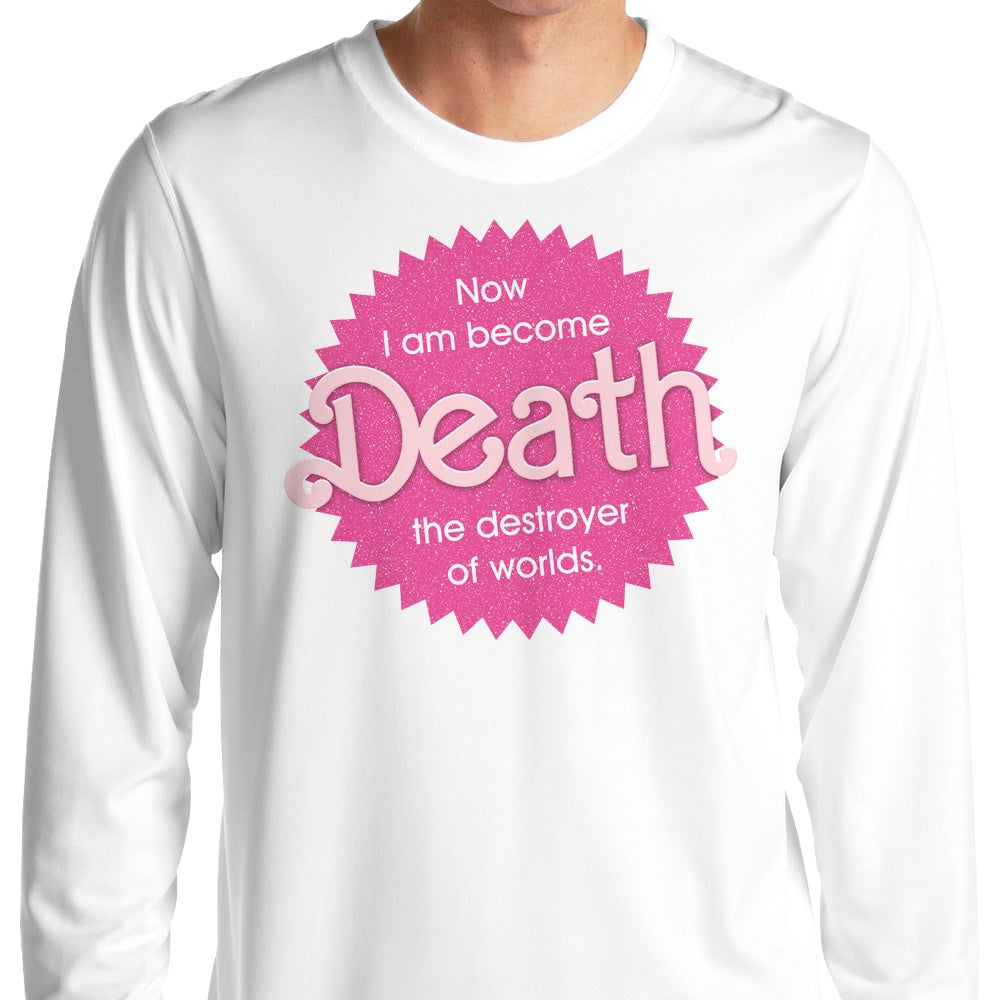 Demonigote's Long Sleeve 'Destroyer of Worlds' T-Shirt for All Sizes