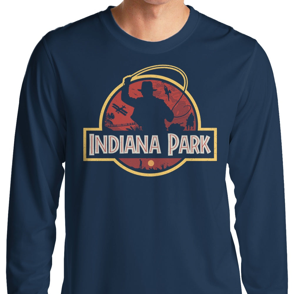 Indiana Park Stylish Long Sleeve Crewneck T-Shirt for All Sizes