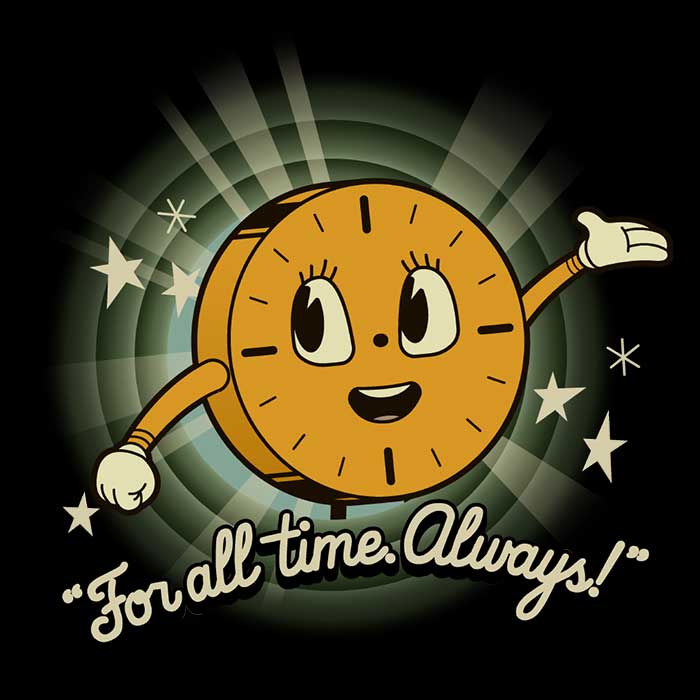 Harebrained's 'That's All The Time We Have' Men's and Women's Comfortable Tank Tops