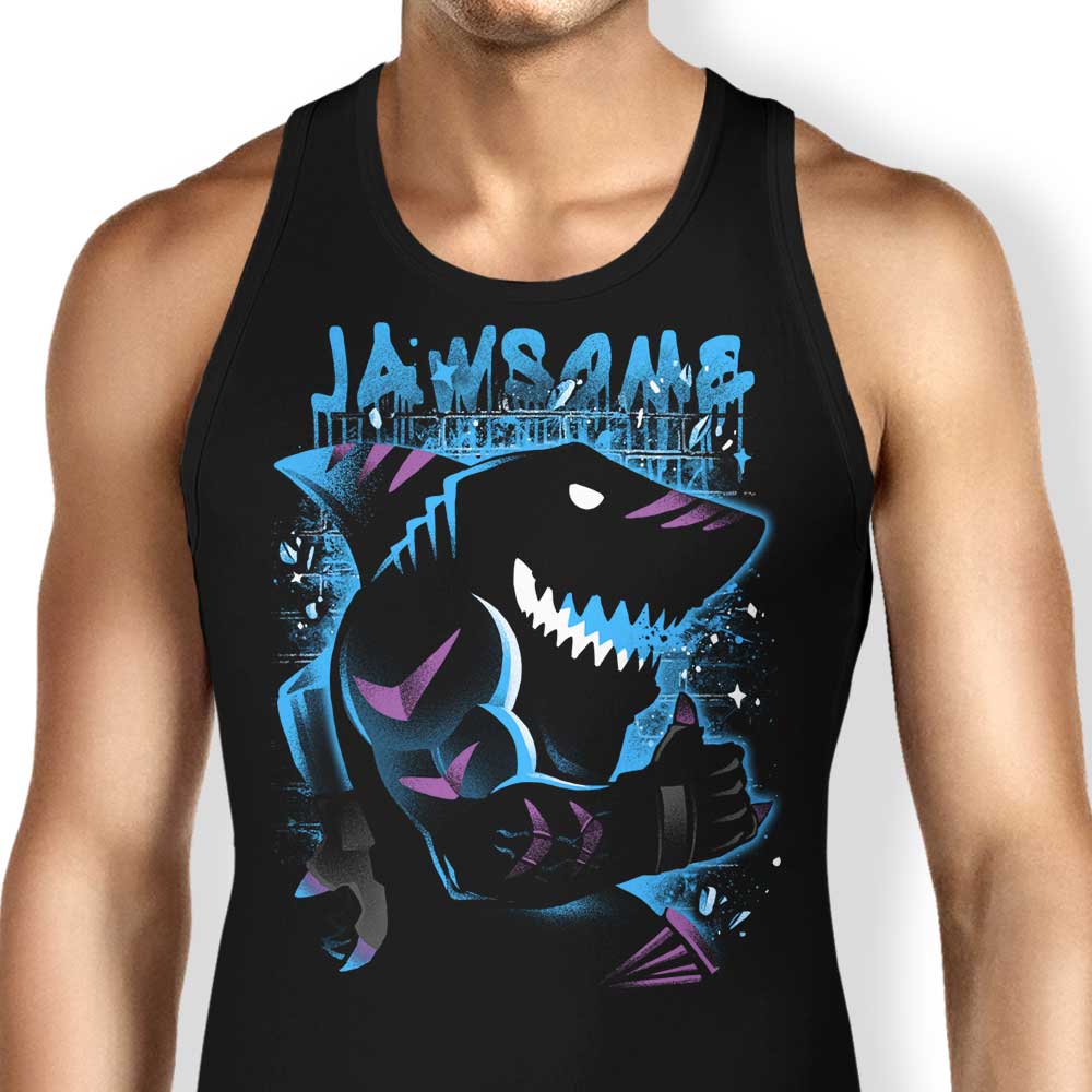 Alemaglia's Stylish Tiger Shark Design Tank Top