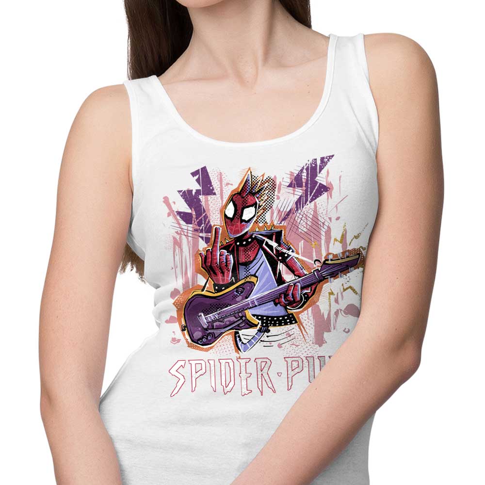 Spider Punk Inspired Men's Tank Top