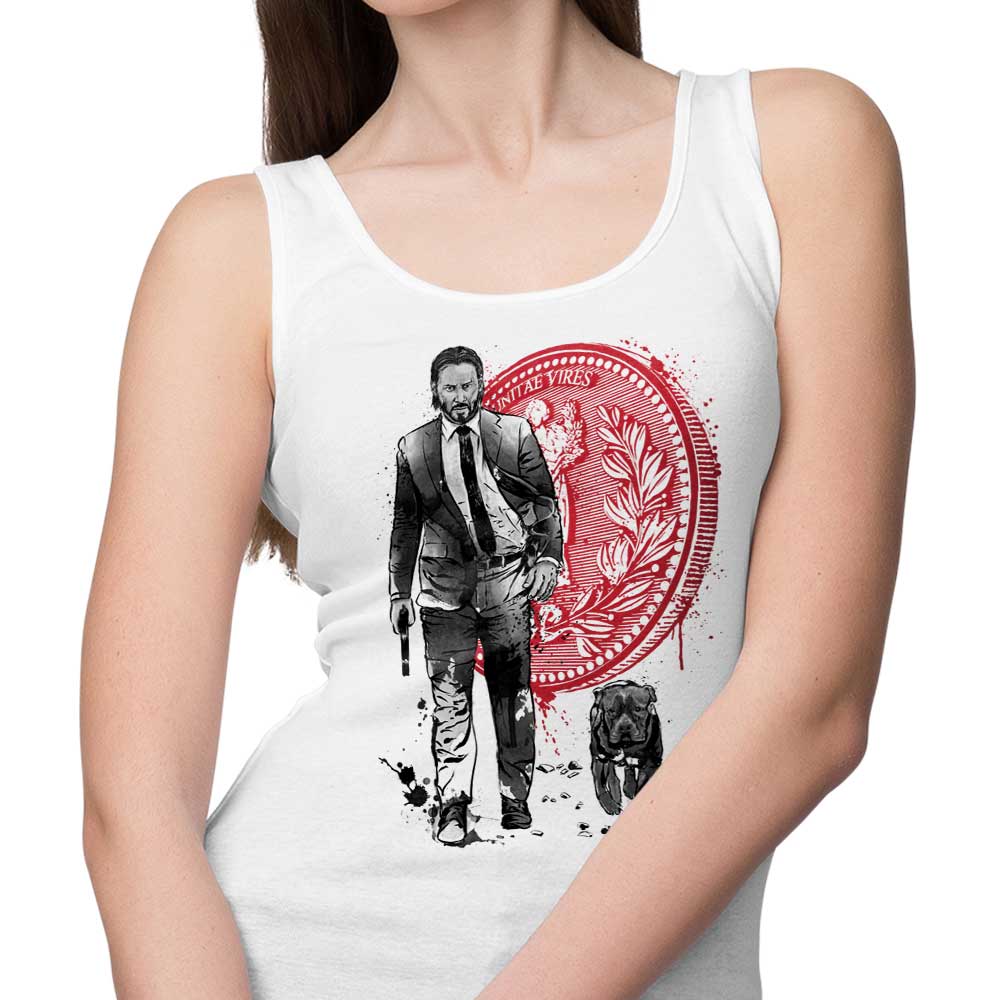 Lone Hitman and Cub Stylish Tank Top for Fashion Enthusiasts