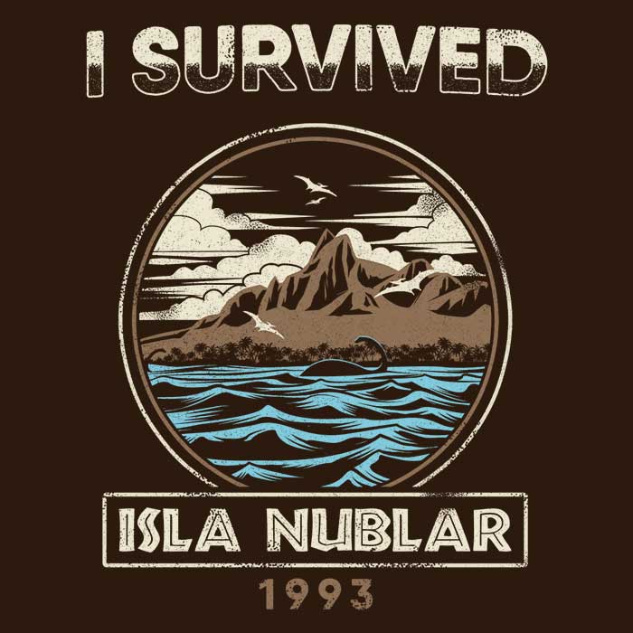 Men's 'I Survived Isla Nublar' Apparel Collection
