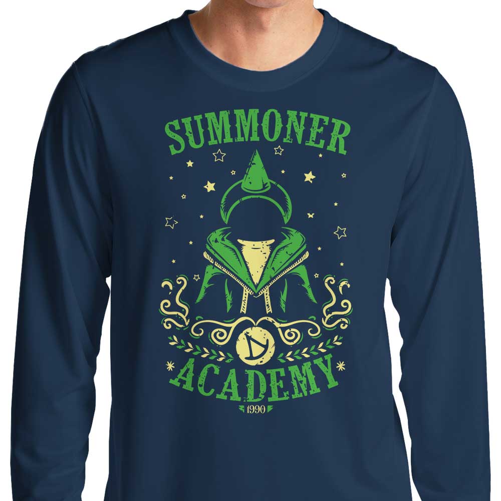 Soulkr's Summoner Academy Long Sleeve Crewneck T - Shirt for All Sizes