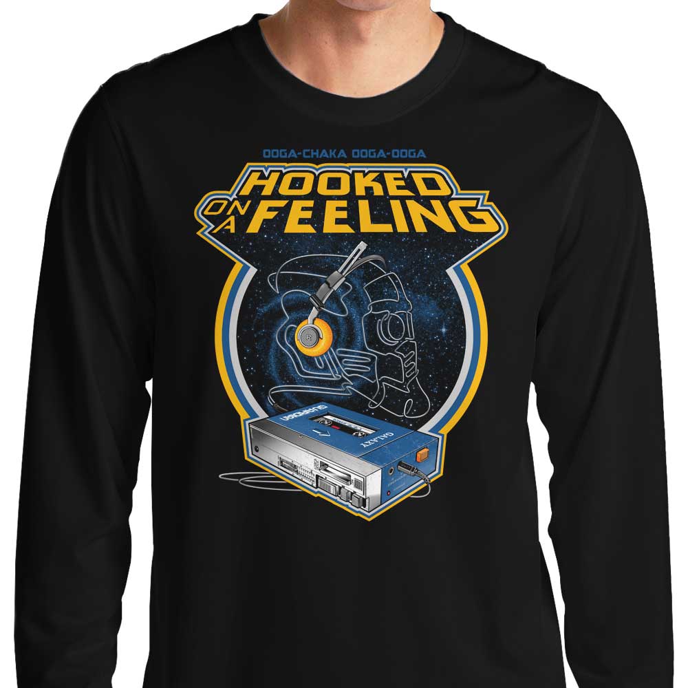 Stylish CappO Ooga Chaka Long Sleeve Crewneck T - Shirt in S - 4XL Sizes