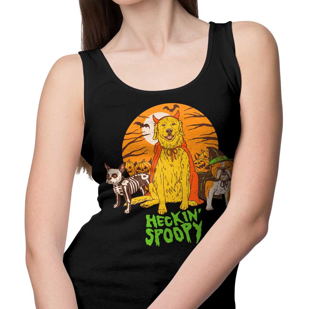Super Spooky Hillary White Tank Tops for Men and Women