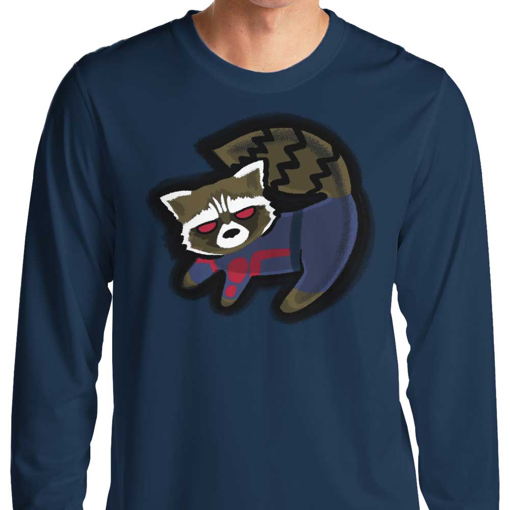 MarianoSan's The Raccoon King Long Sleeve Comfortable T - Shirt