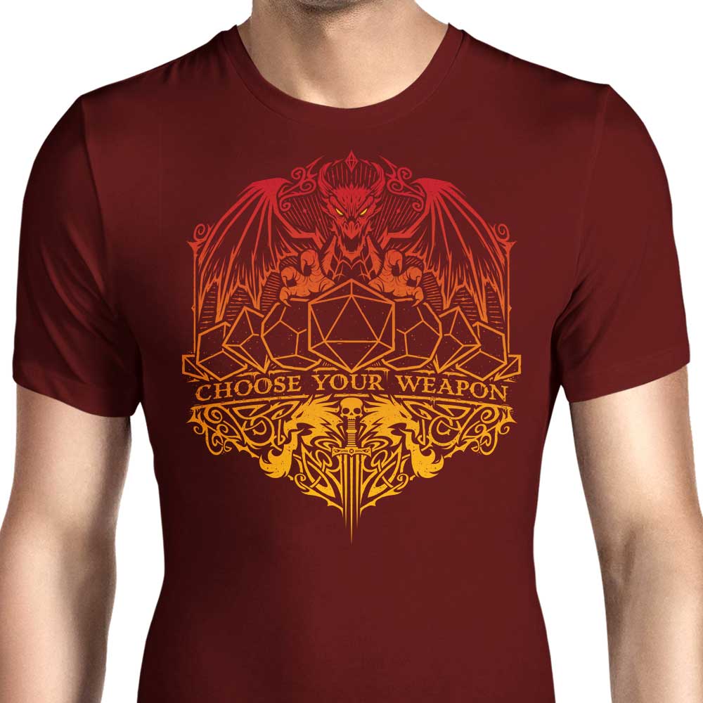 StudioM6's 'Choose Your Weapon' - Stylish Men's T - Shirts Collection