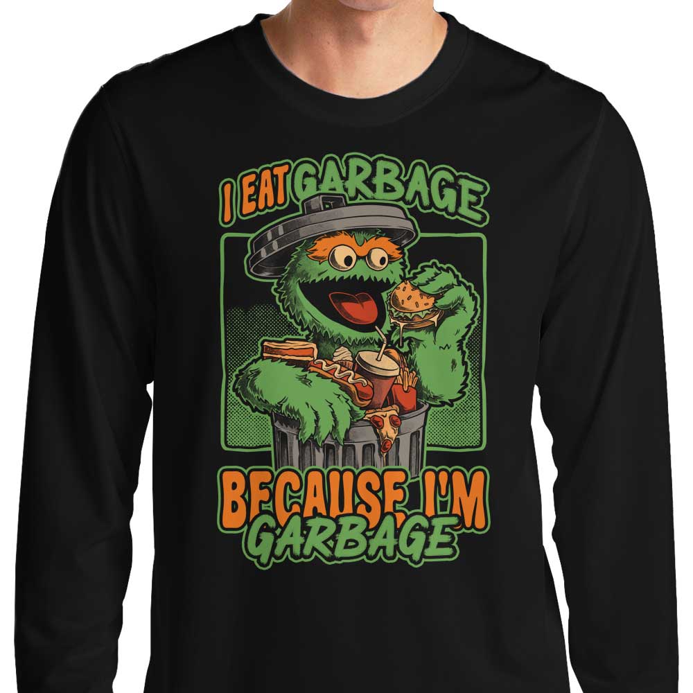 Studio Mootant Long Sleeve 'I Consume Garbage' T-Shirt