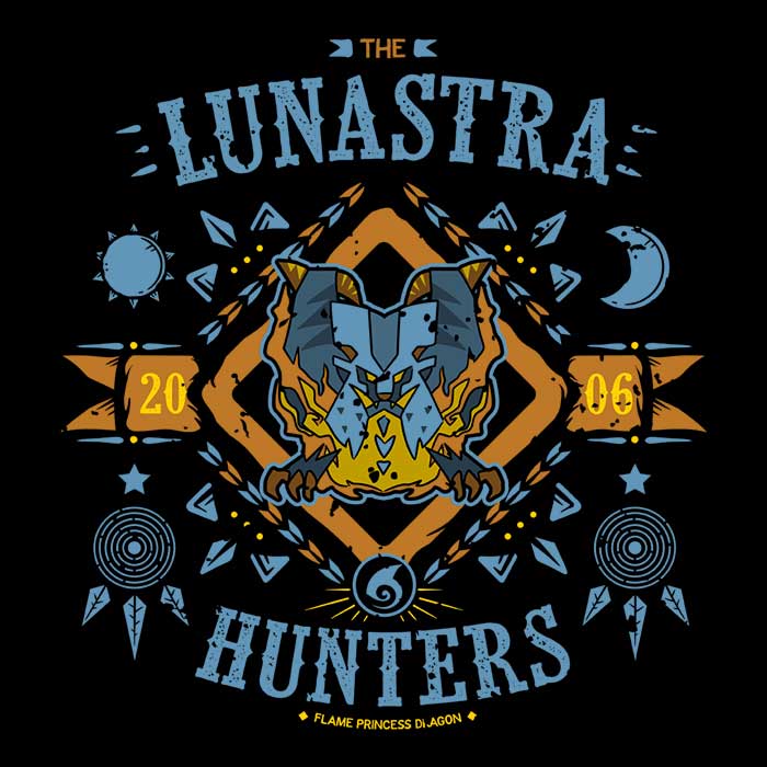The Lunastra Hunters Long Sleeve Crewneck T-Shirt for Fashionable Wear