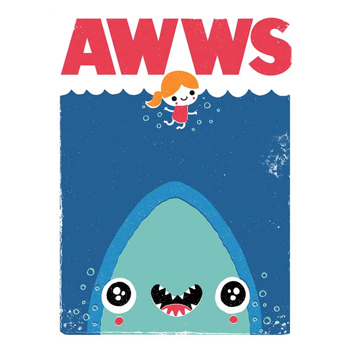 DinoMike's Awws Brand Long Sleeve Crewneck T - Shirt for All Sizes