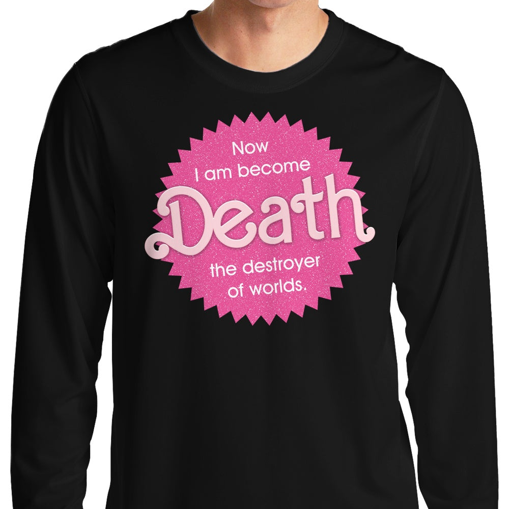 Demonigote's Long Sleeve 'Destroyer of Worlds' T-Shirt for All Sizes