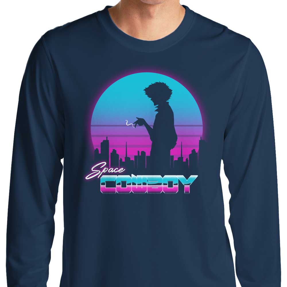 Vintage Cowboy Style Long Sleeve T - Shirt