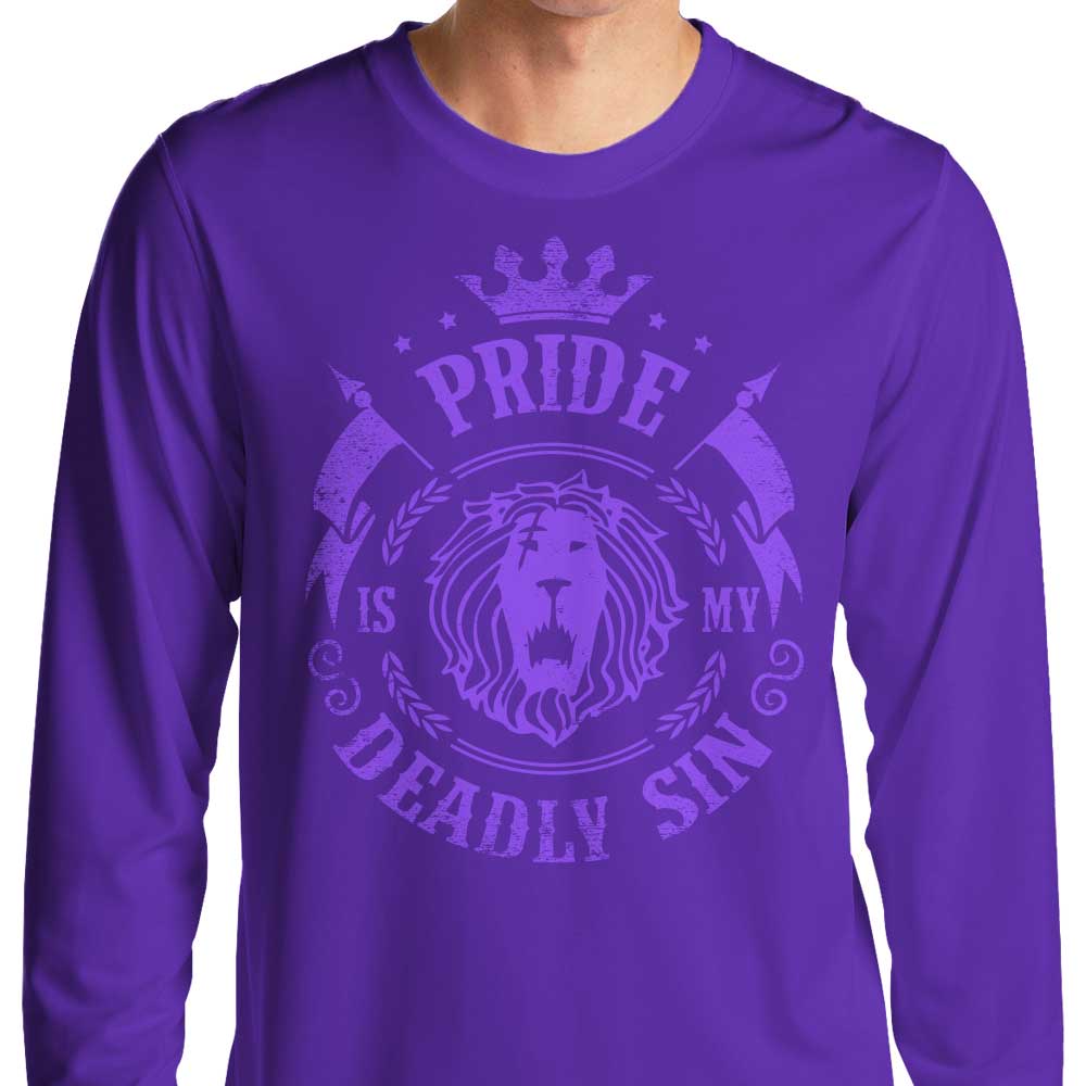 Typhoonic Art's 'Pride is My Sin' Stylish Long Sleeve Crewneck T - Shirt