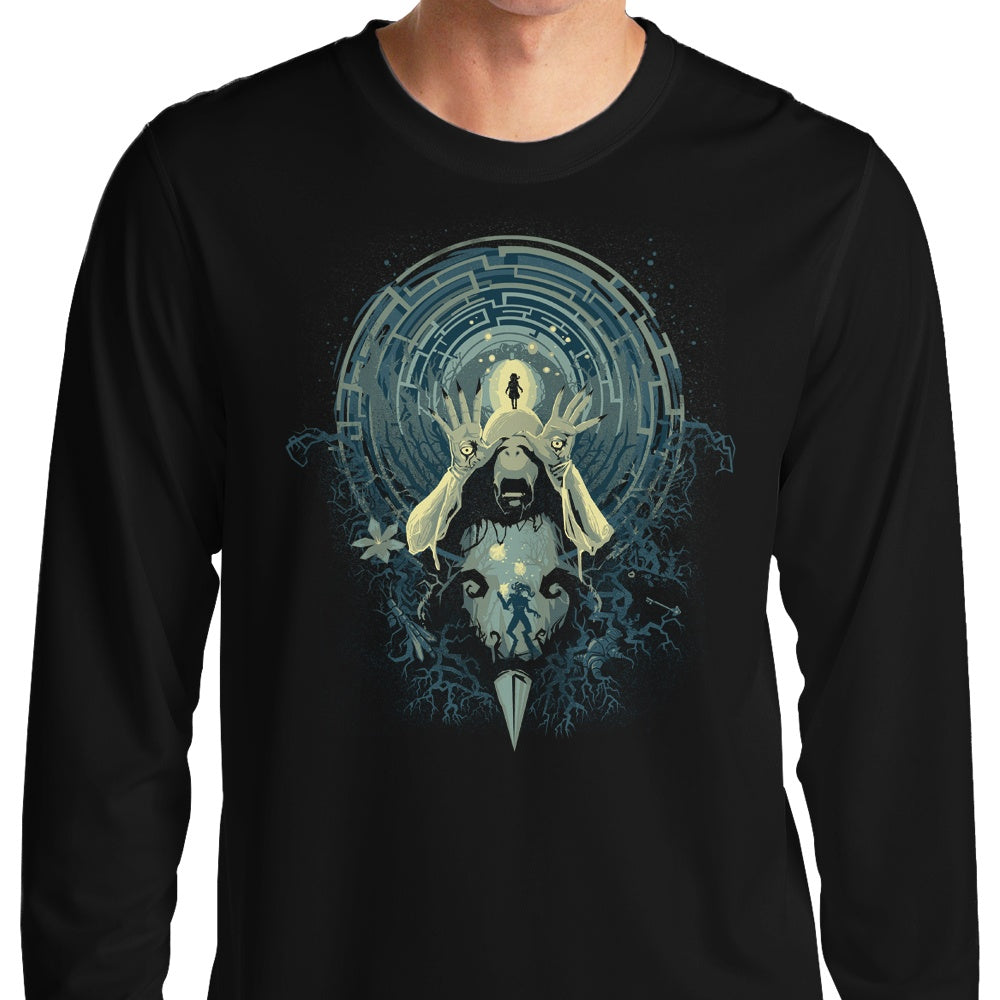 Pan's Nightmare - Stylish Long Sleeve Men's T-Shirt for Fashion Enthusiasts
