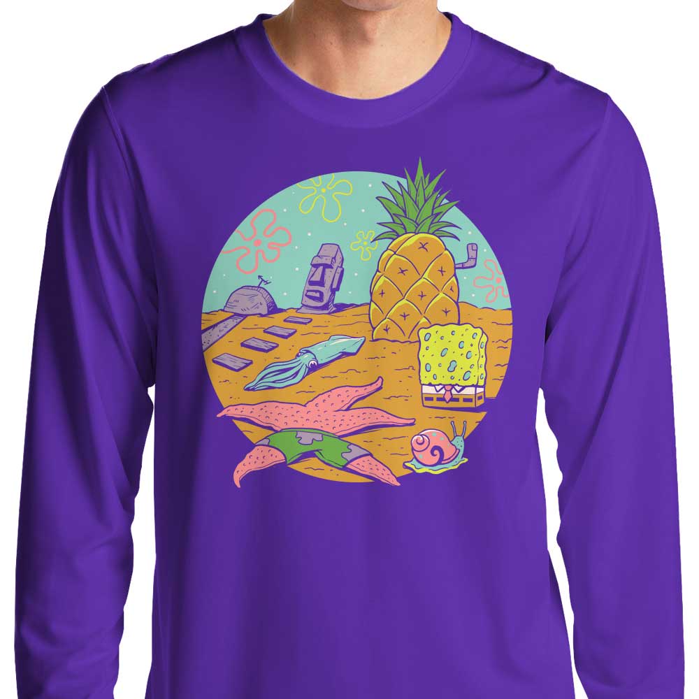 XENOS Brand Nautical Themed Long Sleeve Crewneck Sweatshirt T-Shirt