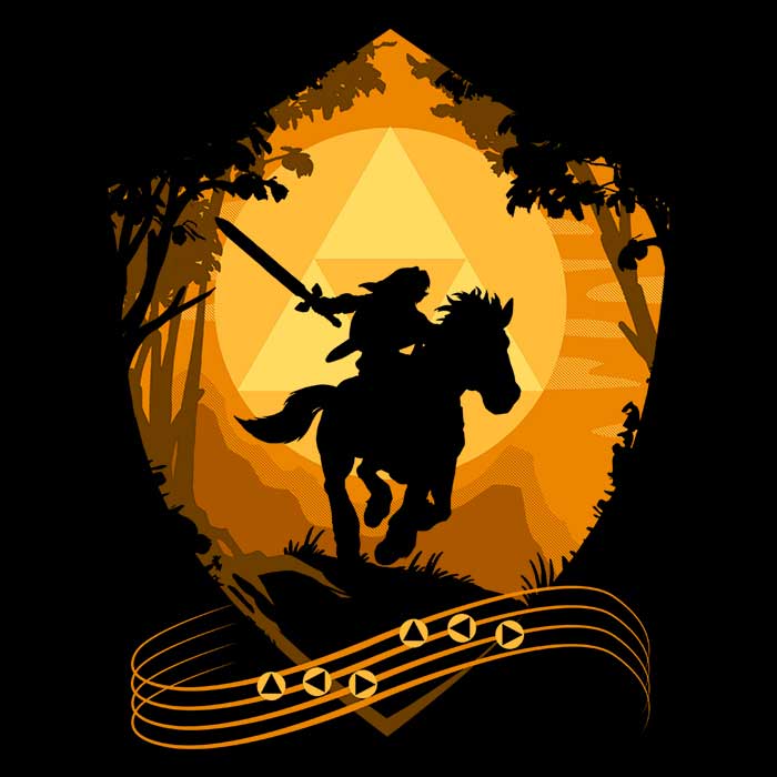 Epona's Song Stylish Long Sleeve T - Shirt for All Sizes