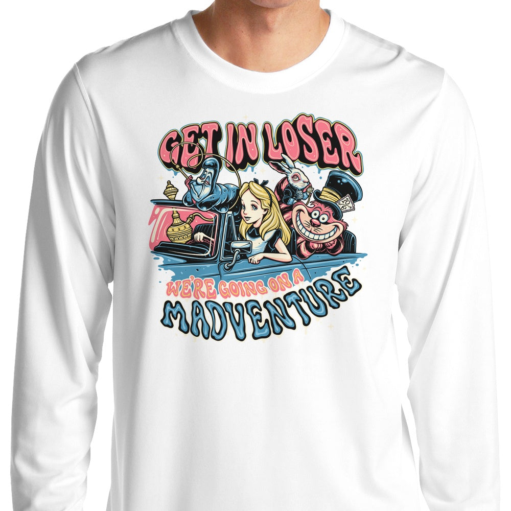 Momma Gorilla's Madventure Long Sleeve Crewneck T-Shirt in S to 4XL Sizes