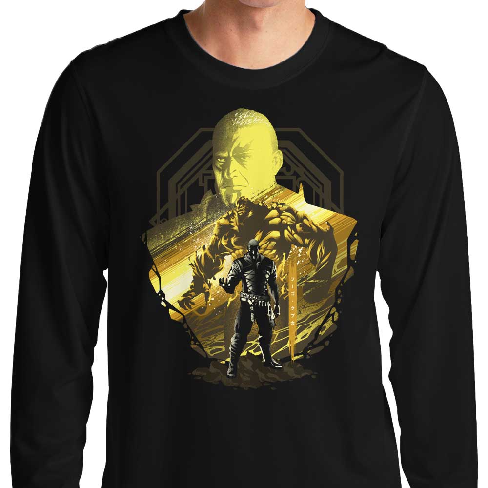The Mighty Power of Titan - Men's Long Sleeve Casual T-Shirt