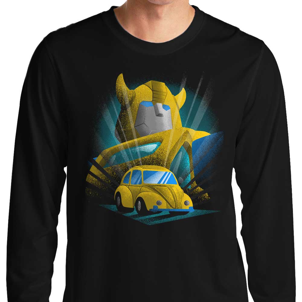 Long Sleeve Bee-themed T-Shirt from Donnie Illustrations