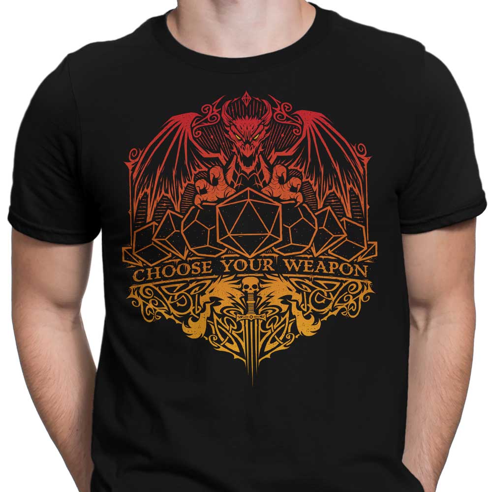 StudioM6's 'Choose Your Weapon' - Stylish Men's T - Shirts Collection