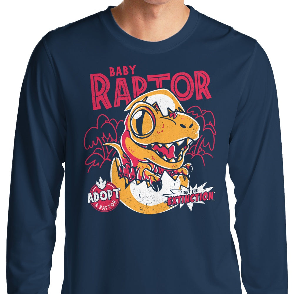 Baby Raptor Long Sleeve Children's T-Shirt for Infants and Toddlers