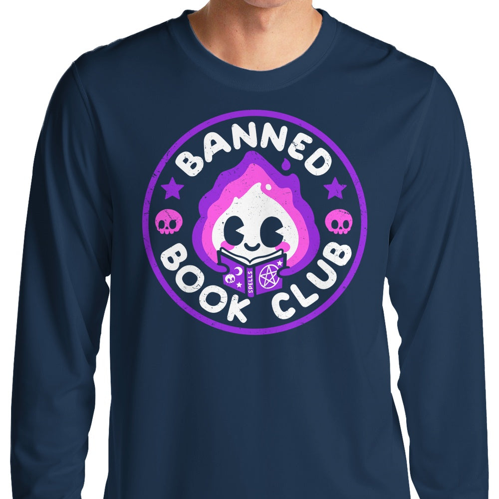 NemiMakeIt's Comfortable Long Sleeve Banned Book Club T - Shirt