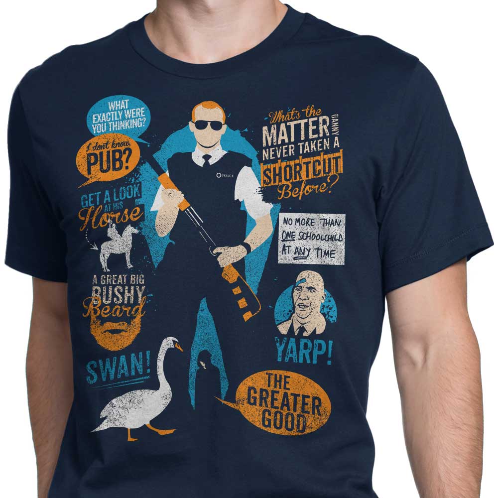 Hot Fuzz Movie Quotes Men's Clothing - T-Shirts and Premium T-Shirts
