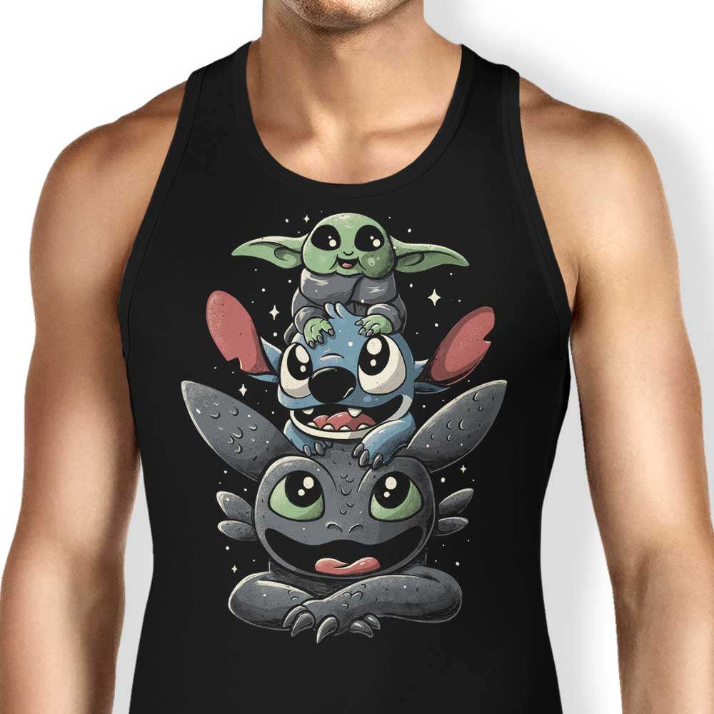 Adorable Cuteness Tower Tank Top for Fashion Lovers