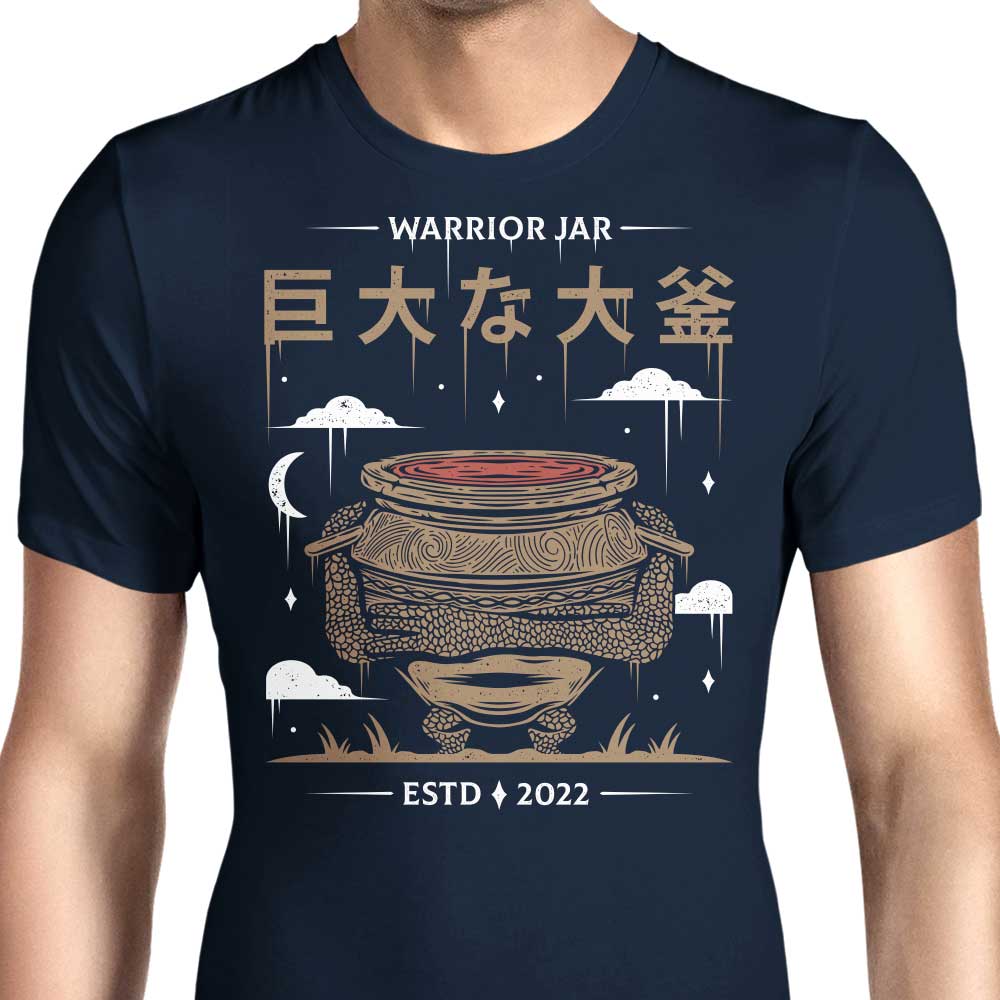 Alundrart Design Warrior Jar - Stylish Men's T-Shirts in Various Sizes