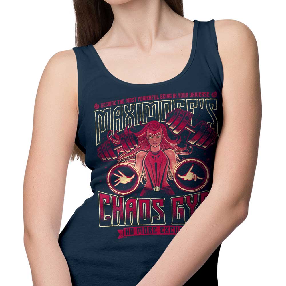 Teesgeex's Comfortable and Lightweight Chaos Gym Tank Tops for Men and Women