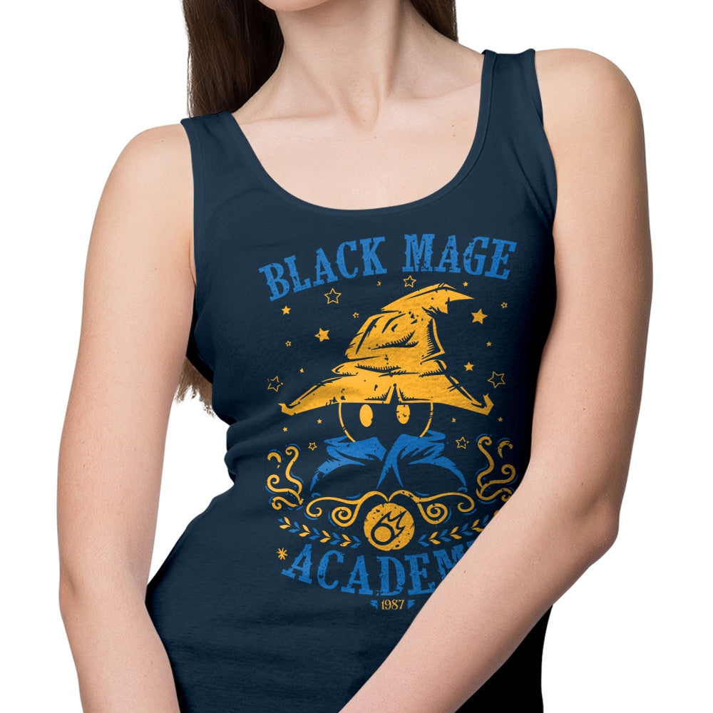 Stylish Black Mage Academy Tank Top for Fashion Enthusiasts