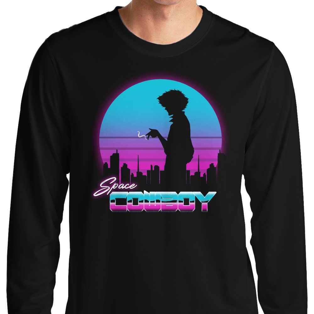 Vintage Cowboy Style Long Sleeve T - Shirt