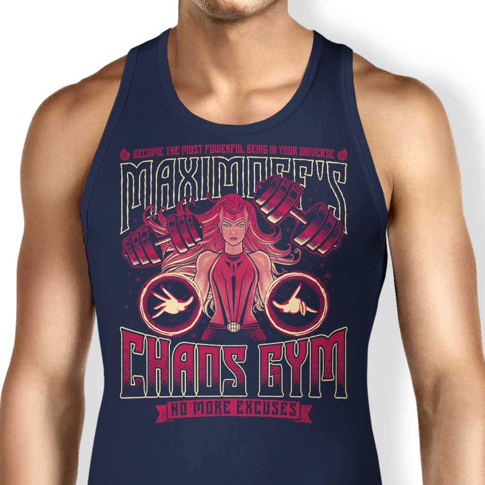 Teesgeex's Comfortable and Lightweight Chaos Gym Tank Tops for Men and Women