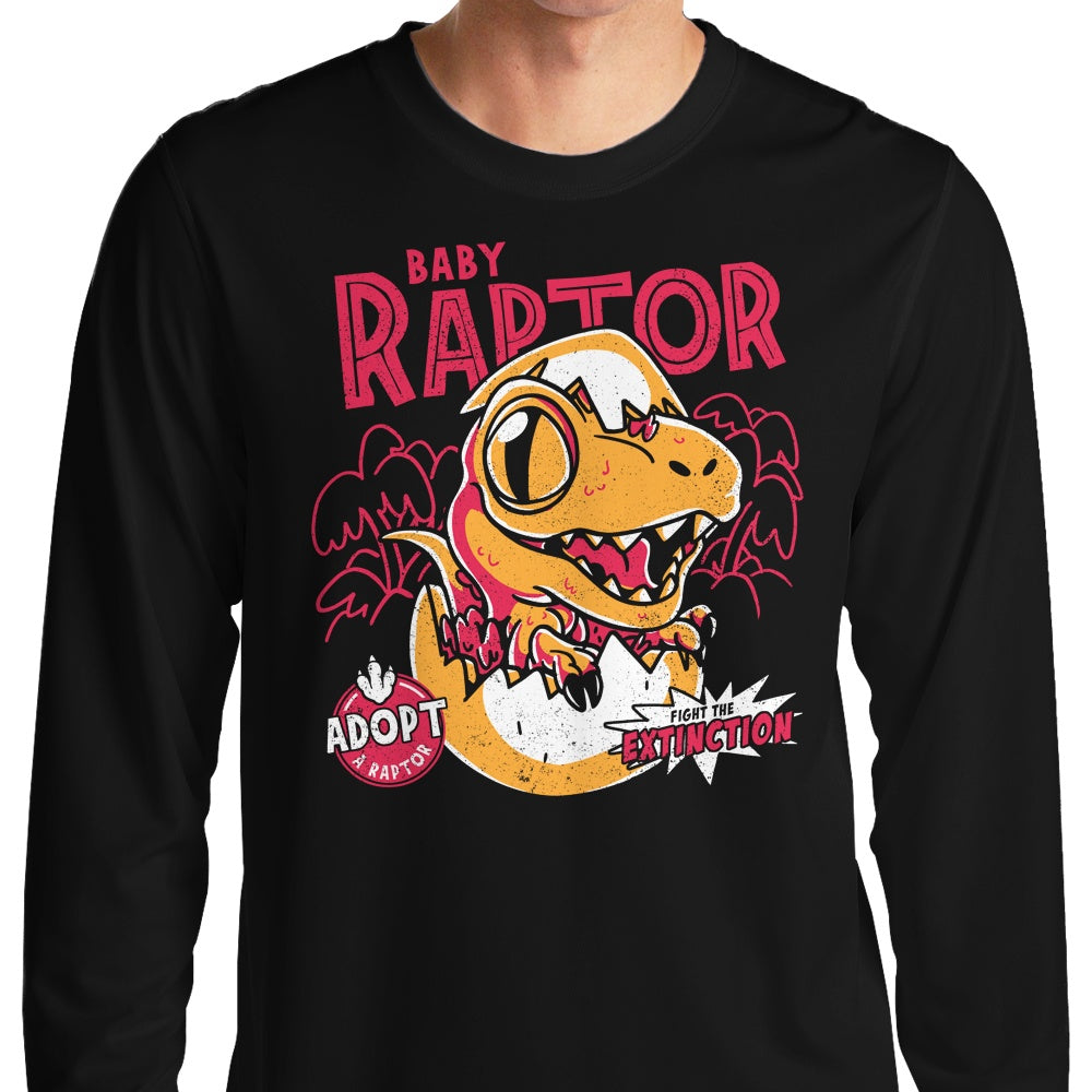 Baby Raptor Long Sleeve Children's T-Shirt for Infants and Toddlers