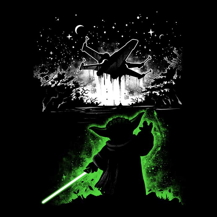 Alemaglia's Long Sleeve 'Master of the Force' Crewneck T - Shirt