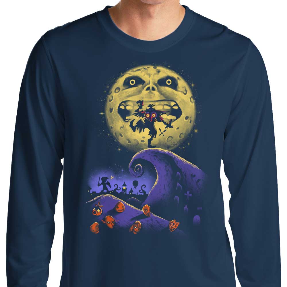 XENOS's Nightmare Before Termina Long Sleeve Men's Fashion T-Shirt