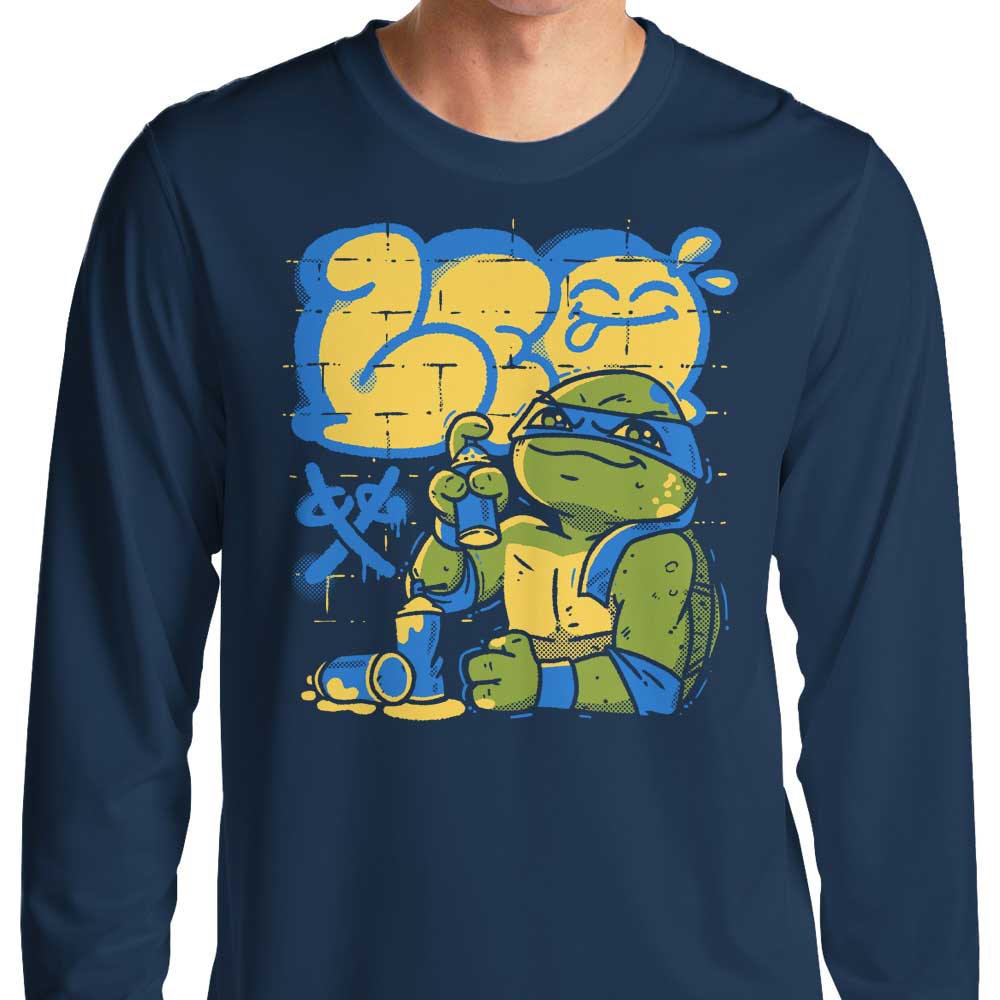 Leo Mayhem Long Sleeve Crewneck Sweatshirt T-Shirt by Fitas Artwork