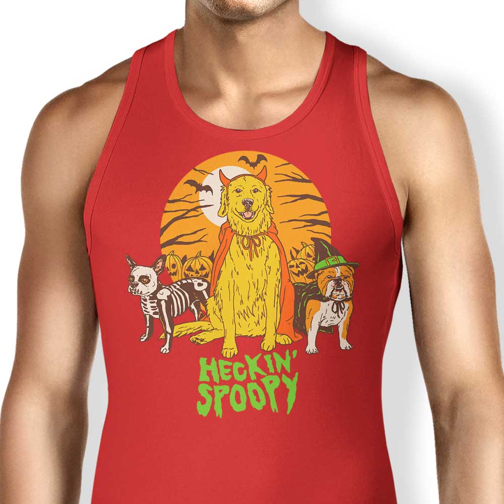 Super Spooky Hillary White Tank Tops for Men and Women