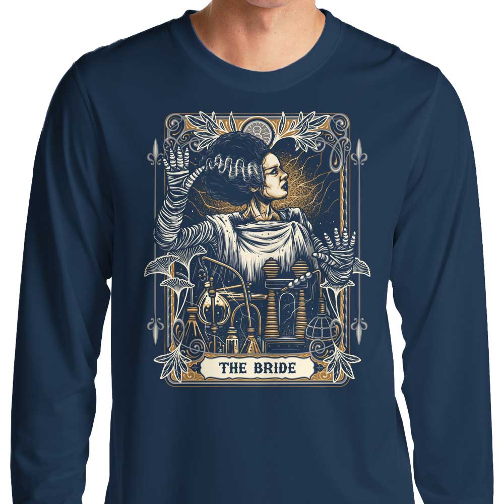 Long Sleeve Themed 'The Bride' T-Shirt by Glitchygorilla