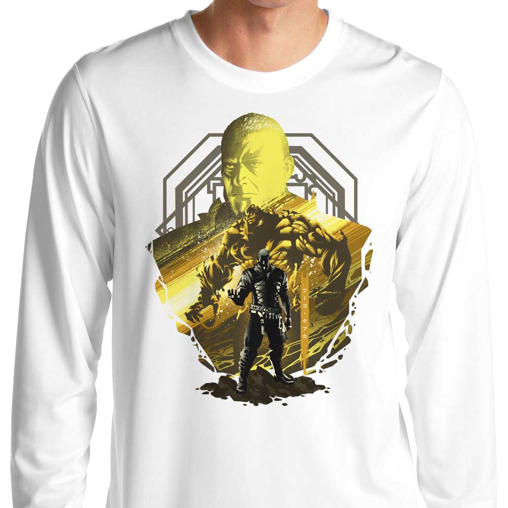 The Mighty Power of Titan - Men's Long Sleeve Casual T-Shirt
