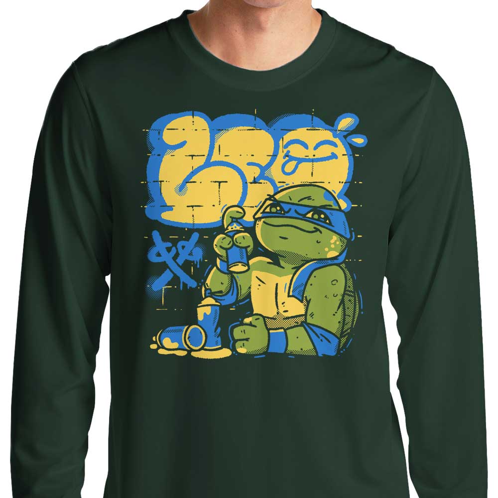 Leo Mayhem Long Sleeve Crewneck Sweatshirt T-Shirt by Fitas Artwork