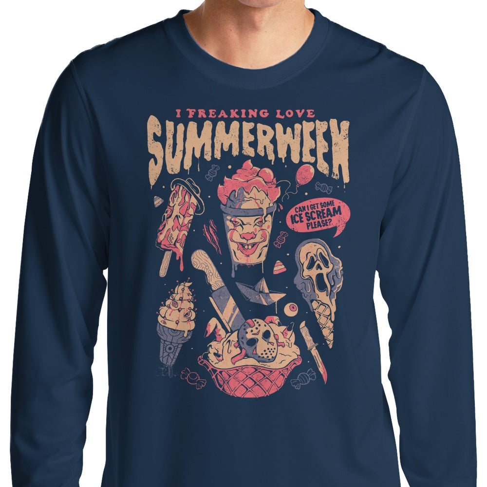 Summerween Stylish Long Sleeve Crewneck T - Shirt for All Sizes