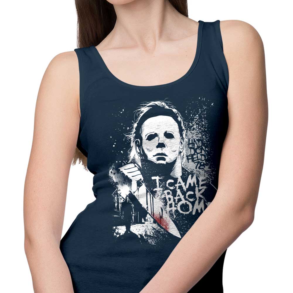 Stylish 'I Came Back Home' Tank Top for Trendy Wear
